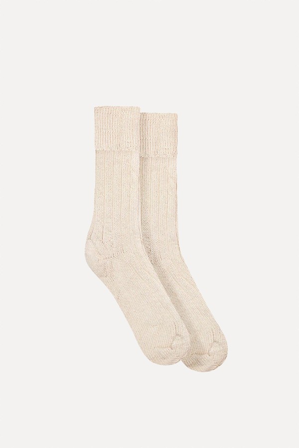 Alpaca Lounge Socks from Paul James