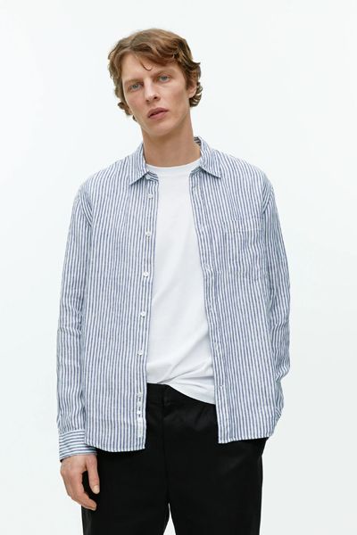 Regular-Fit Linen Shirt from ARKET