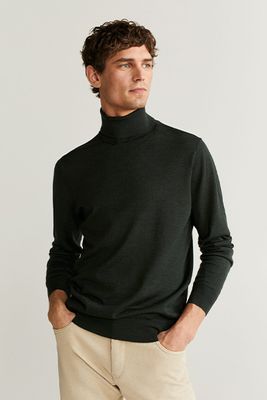 Merino Wool Washable Sweater from Mango
