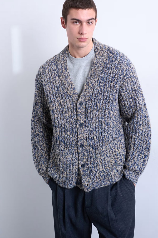 Relaxed Fit Chunky Twist Cardigan from Topman