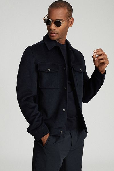 Jenner Wool Blend Blouson Jacket