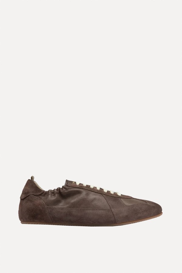 Subside 001 Leather & Suede Low-Top Sneakers from Officine Creative