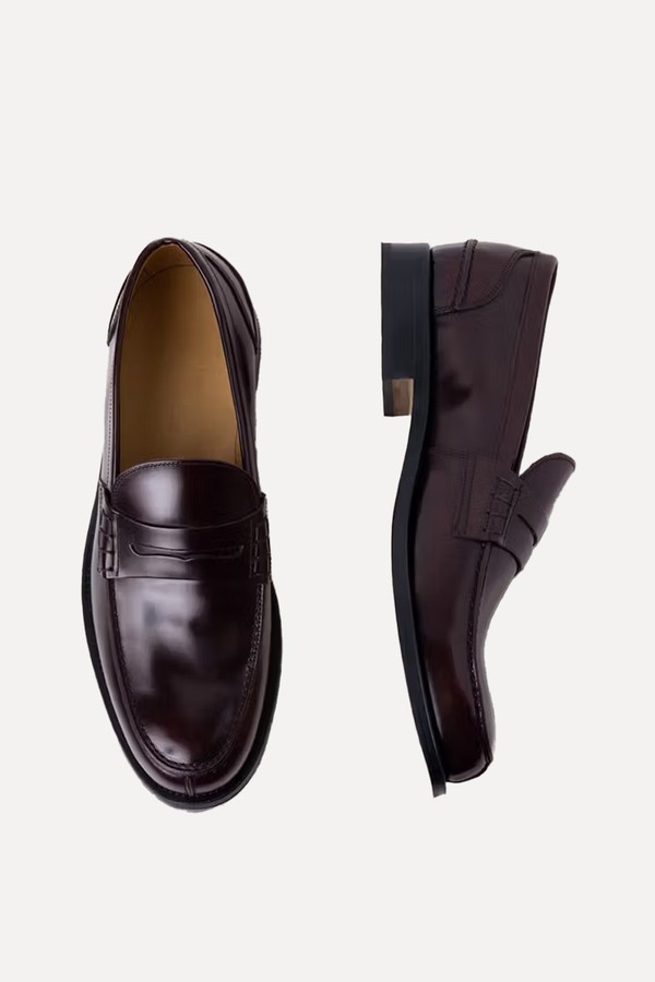 Formal Leather Slip-On Shoes