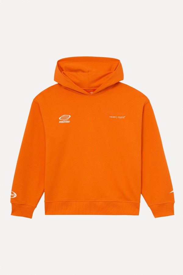 Rowan McLaren Racing Heavyweight Motif Hoodie Unisex-Fit