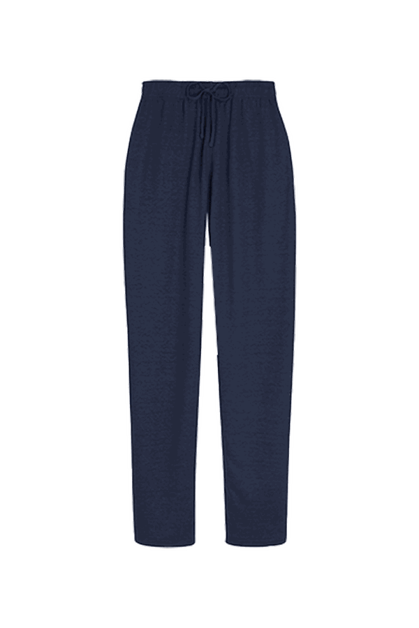 Unisex Linen Jersey Pants Solid