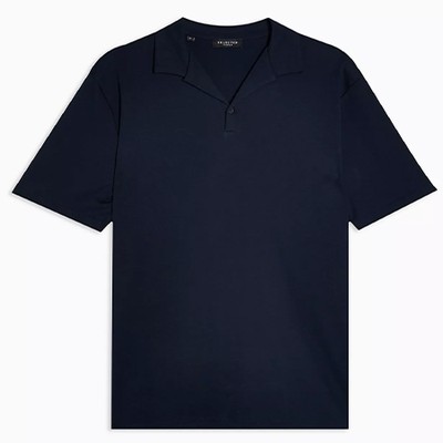 Navy Florian Short Sleeve Polo