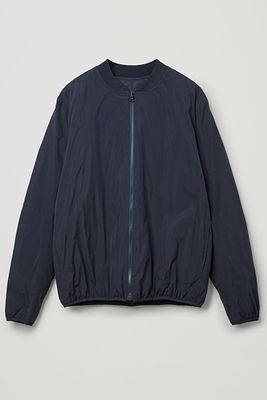 Recycled Padded Zip-Up Bomber