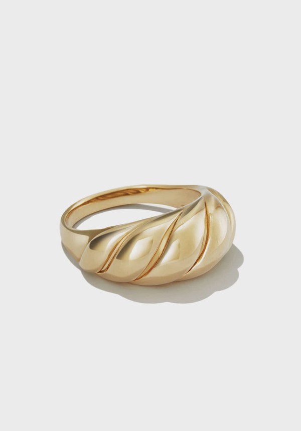 Croissant Dome Ring from Mejuri