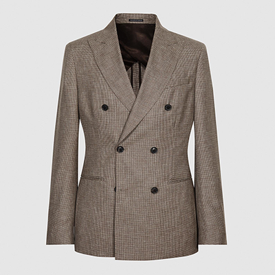 Escapade Wool Double Breasted Blazer from Reiss