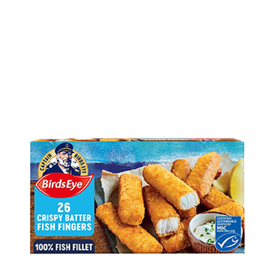 26 MSC Battered Fish Fingers from Birds Eye