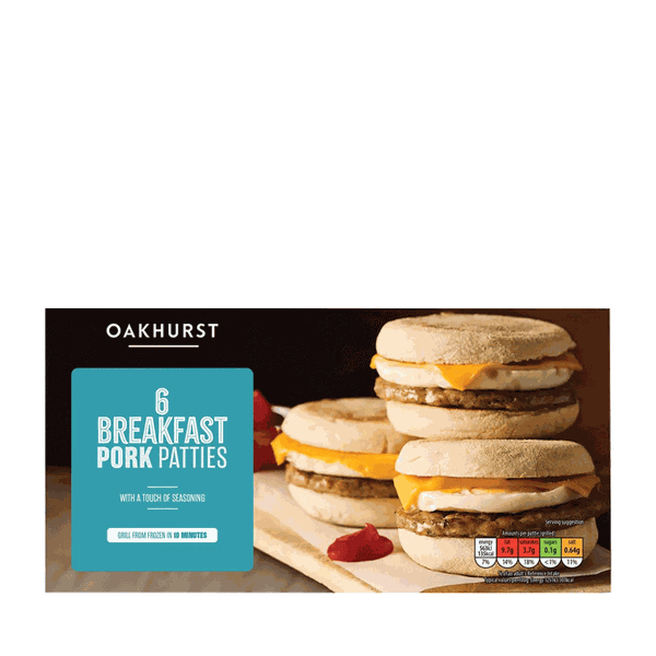 Breakfast Pork Patties from Oakhurst