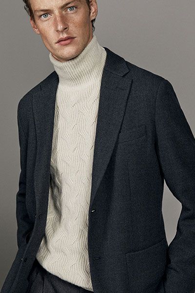 Two Button Wool Blazer