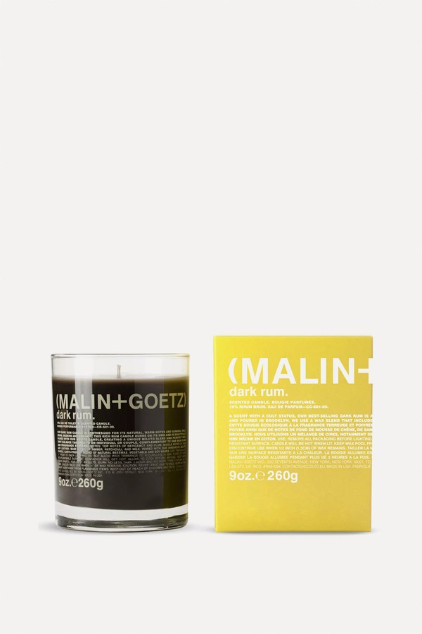 Dark Rum Candle from Malin + Goetz