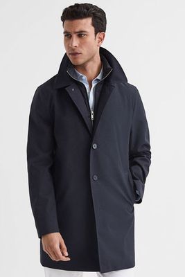 Perrin Mac With Removable Zip Neck Insert from Reiss