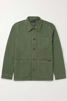 Barney Organic Cotton-Twill Jacket from Nudie Jeans