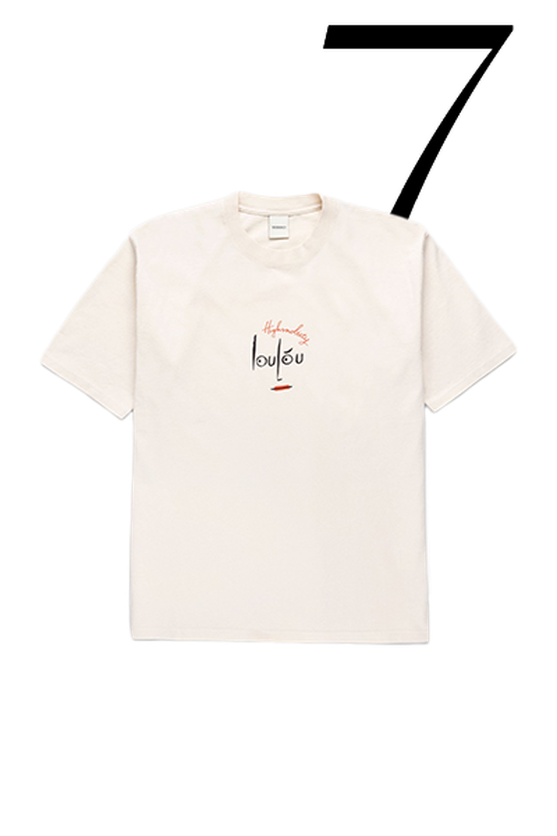 T-Shirt Eggshell from Loulou Paris x Highsnobiety 