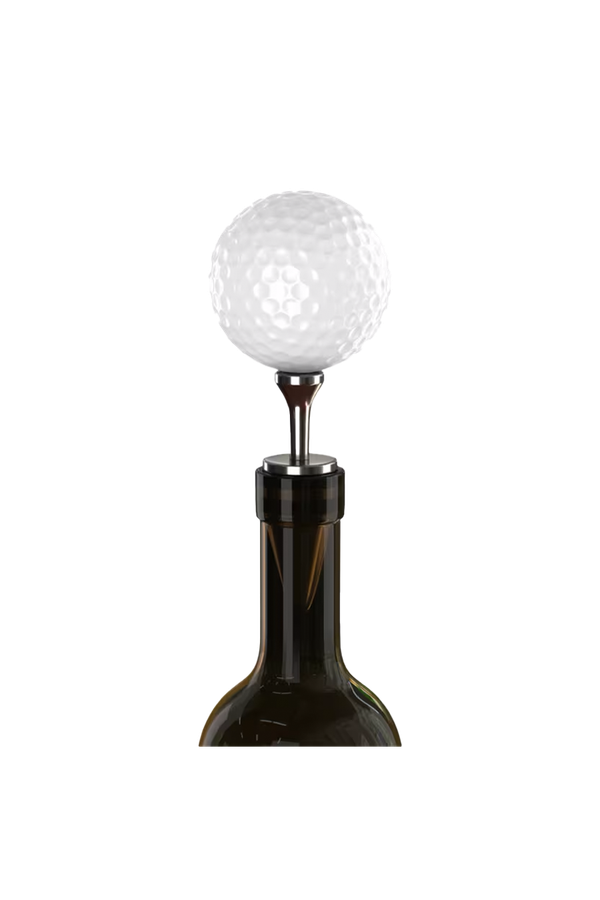 Golf Ball Wine Bottle Stopper from Uberstar