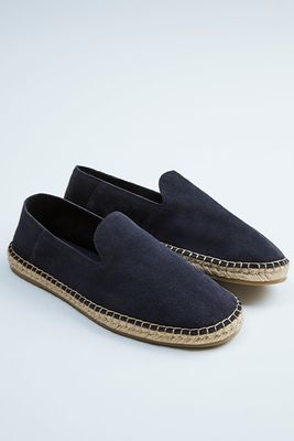Leather Espadrilles With Jute Soles