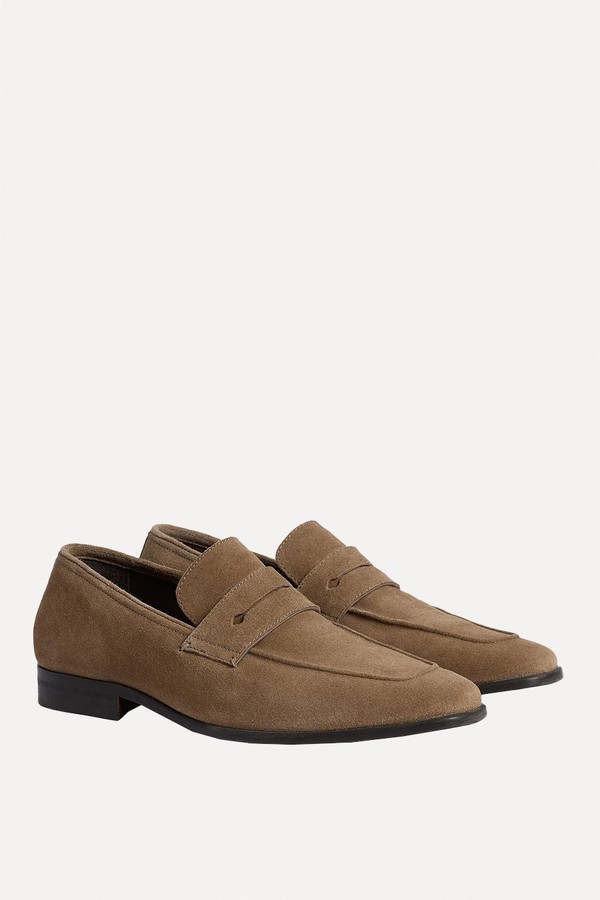 Suede Relaxed Loafers