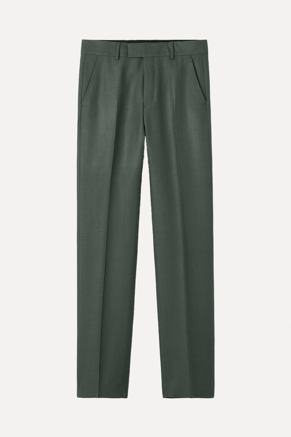 Tenser RWS Straight Wool Trousers
