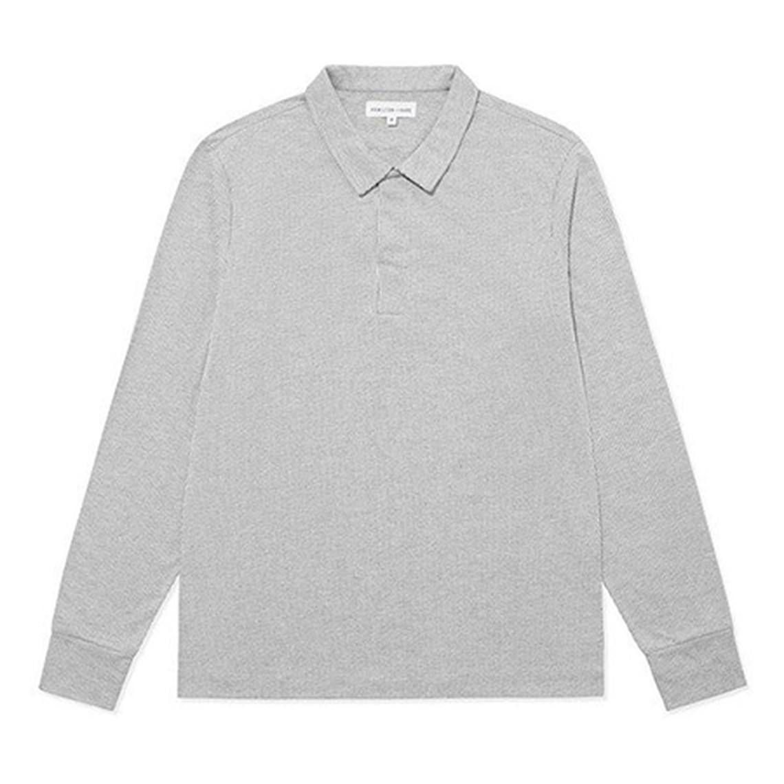 Polo Stripe Long Sleeve Grey  from Hamilton & Hare