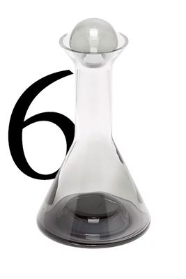 Tank Smoked-Glass Decanter from Tom Dixon