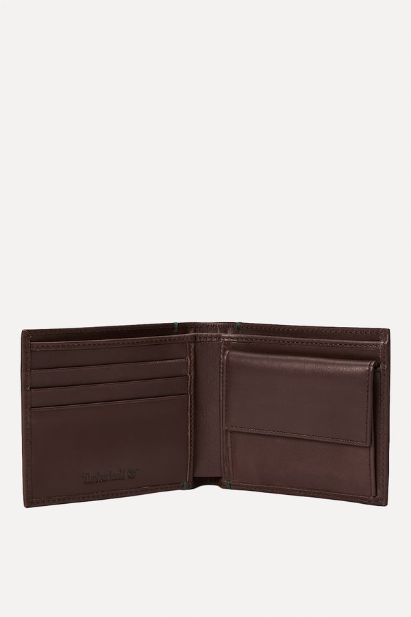 Riverton Leather Bi-Fold Coin Wallet