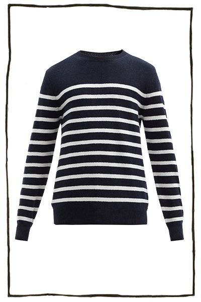 Travis Beton-Striped Wool-Blend Sweater from A.P.C