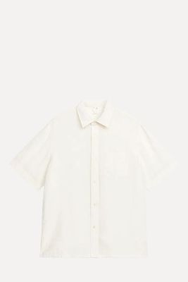 Short-Sleeved Linen Shirt from ARKET