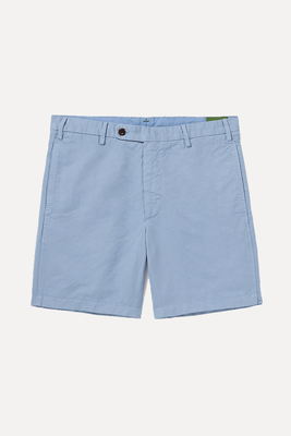 Sport Straight-Leg Garment-Dyed Cotton and Linen-Blend Twill Shorts from Sid Mashburn
