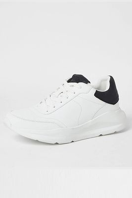 White Lace Chunky Runner Trainers