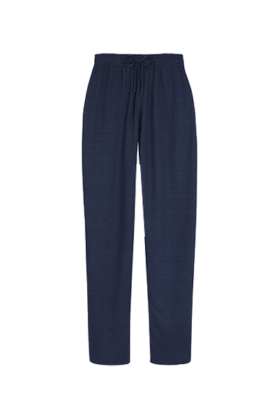 Unisex Linen Jersey Pants Solid