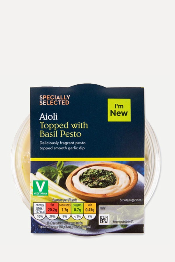 Aioli Dip Topped With Basil Drizzle from Specially Selected