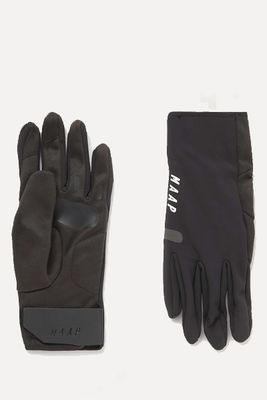 Logo-Print Shell & Fleece Gloves from MAAP