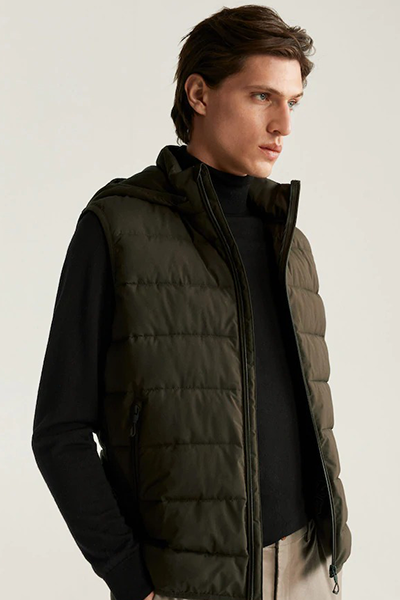 Ultra Light Quilted Gilet Massimo Dutti from Mango