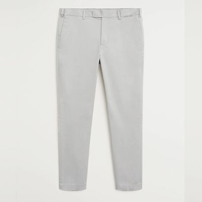 Slim-fit Breathable Trousers from Mango