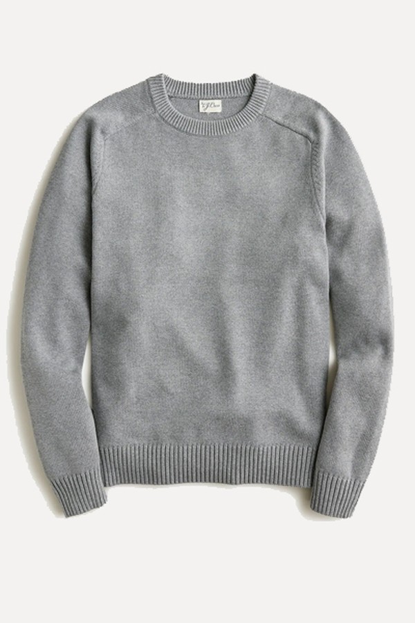 Heritage Cotton Crewneck Sweater from J Crew