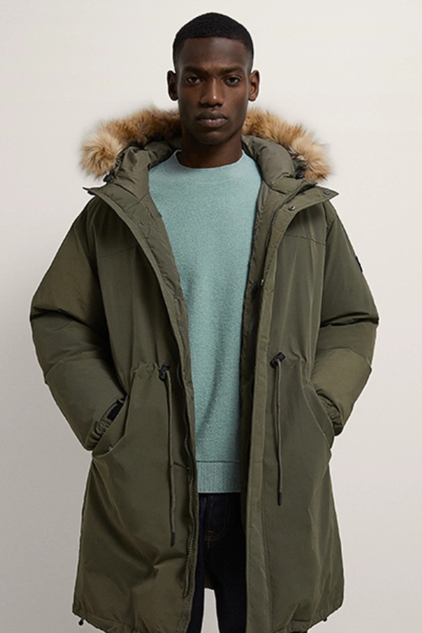 Hooded Down Parka from Zara