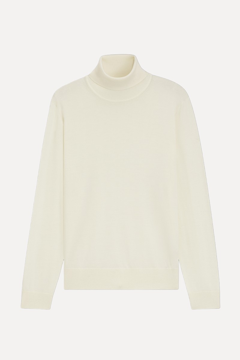 Rollneck Sweater In Cashmere
