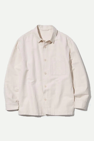 Cotton Linen Overshirt from Uniqlo