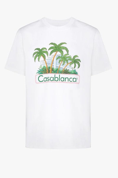 X Browns 50 Island Print T-Shirt from Casablanca