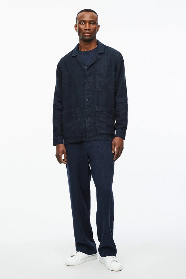 Banagher Linen Overshirt from A Day's March