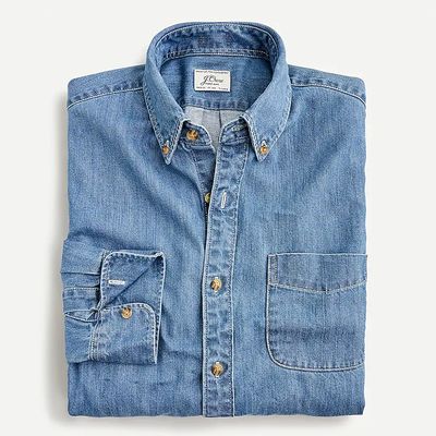 Slim Midweight Denim Shirt from J. Crew