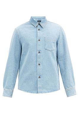 Victor Patch Pocket Denim Shirt from A.P.C.