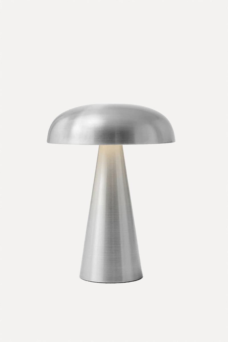 LED Lights Mushroom-Style Table Lamp from Emery London