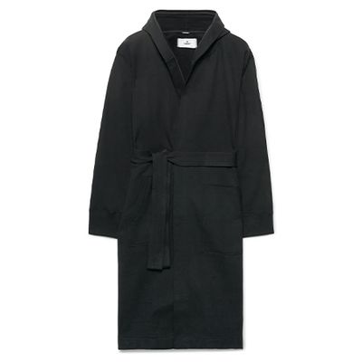 Loopback Cotton-Jersey Hooded Robe from Reigning Champ