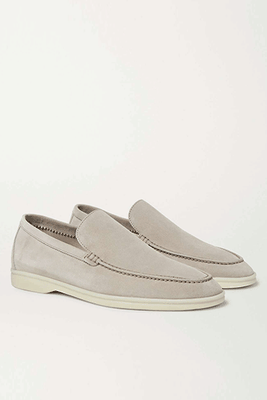 Summer Walk Suede Loafers from Loro Piana