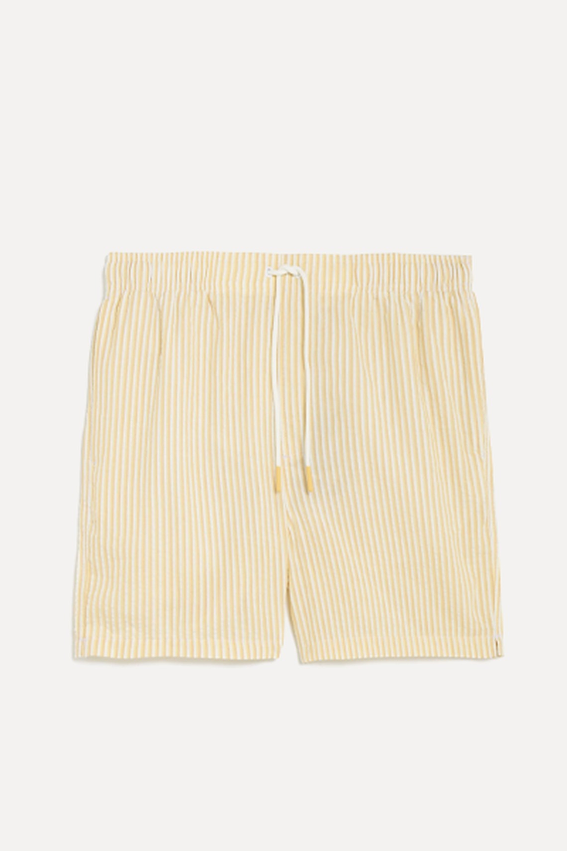 Quick Dry Striped Seersucker Swim Shorts