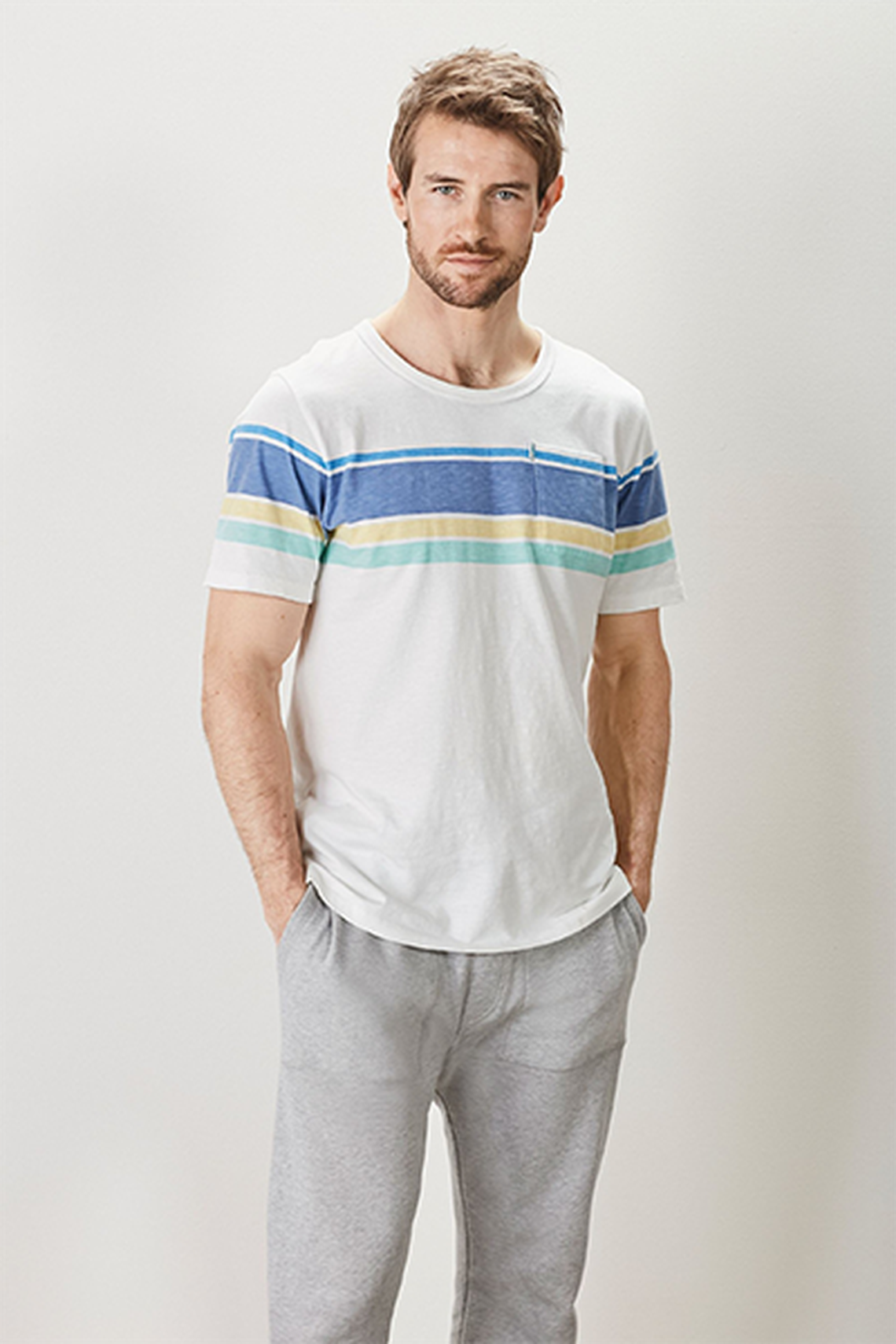 Organic Cotton Stripe T-Shirt