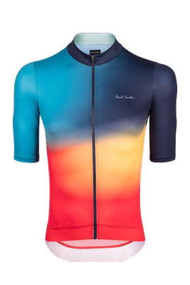 'Artist Stripe Fade' Race Fit Cycling Jersey from Paul Smith